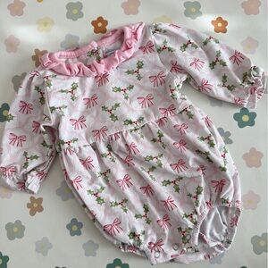 Trotter street Pink and White Baby bubble